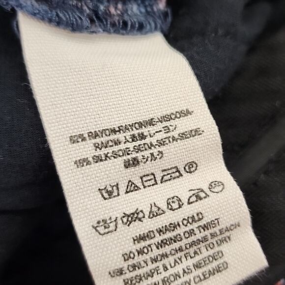 Free People Silk Velour Extreme Wide Leg Size 8 Pants - Picture 6 of 9